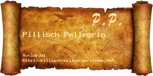 Pillisch Pellegrin névjegykártya